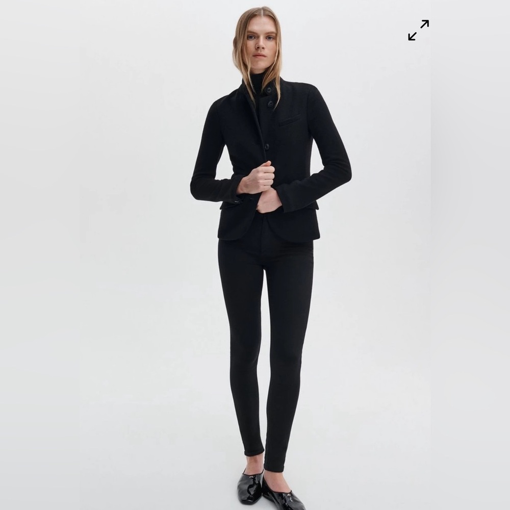 rag and bone nina high rise full length skinny black